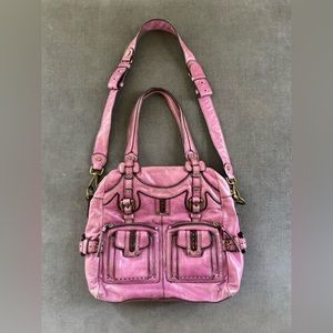Gorgeous Pink Genuine Leather Bag by Lockheart